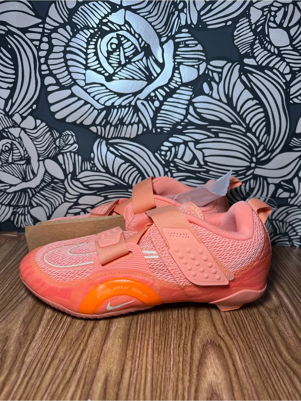 Nike SuperRep Cycle 2 Women's Size 6.5 Orange DH3395-600 High-Performance Shoe
